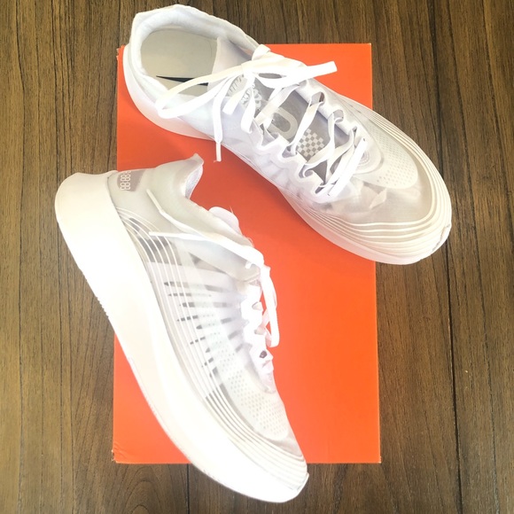 Nike Other - Nike Zoom Fly white running Sneaker